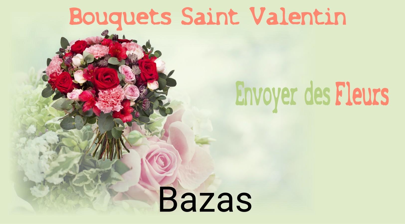 Roses de Saint-Valentin livrées à Bazas